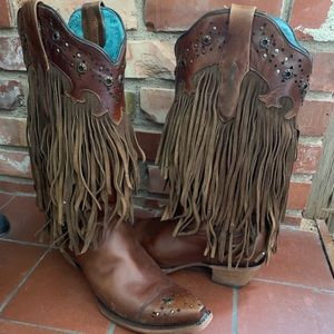 Fringe Corral Boots